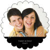Name800 Wedding Photo Coasters With Text